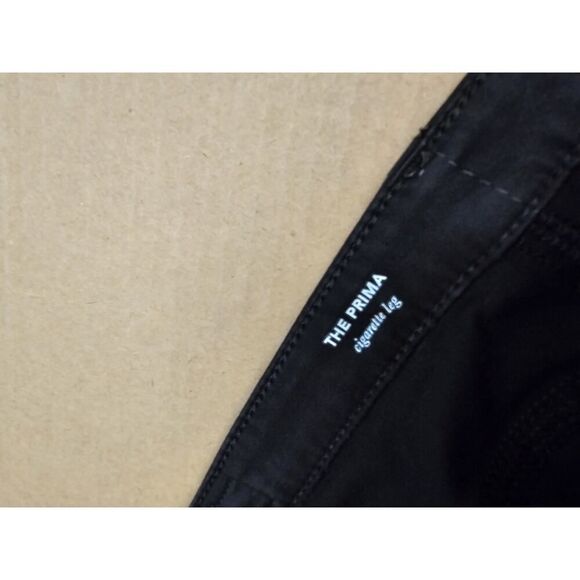 Adriano Goldschmied Women’s 26 Reg BLACK The Prima Cigarette Leg Jeans - Picture 4 of 12